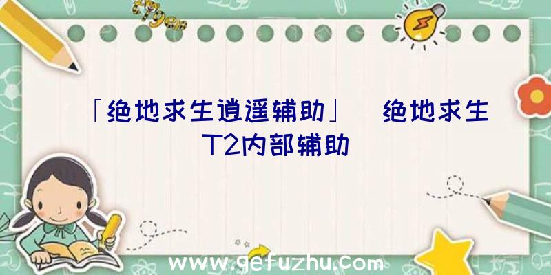 「绝地求生逍遥辅助」|绝地求生T2内部辅助